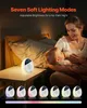 A mother is feeding her baby at night, with a bedside lamp and several smaller lights in different colors. Náhľad obrázku produktu