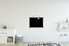 MuchoWow® Textilposter Frau - Hut - Mond - Strichzeichnung Produktbild-Vorschau 2