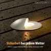 SSC-LUXon JAVO Boden LED Spot warmweiß Aluminium silber Ø Produktbild-Vorschau 4