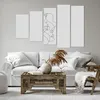 Bild auf Leinwand - Leinwandbild - 5 Teile - Stück Linear Produktbild-Vorschau 6