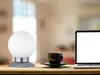Stolná lampa LED - biela - niklové farby - sklo - 4-cestný Náhľad obrázku produktu 22