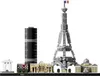 LEGO 21044 Architecture Paris, Modellbausatz mit Eiffelturm Produktbild-Vorschau 4