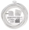 Verlängerungskabel 10 m / 1 Steckdose / weiß / PVC / 1,5 mm2 Produktbild-Vorschau