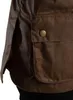 Barbour Ashby Wachsjacke, Braun L Produktbild-Vorschau 8