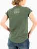 Rokker Indian Bonnet Damen T-Shirt, oliv, M Produktbild-Vorschau 2