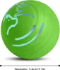 A green interactive dog toy ball with blue light accents and a dog silhouette design. Náhled obrázku produktu