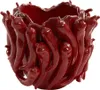 Vase en céramique PEPPER rouge – 25,5x24,5x20,5 cm Voir les images du produit 1