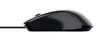 A side view of a black computer mouse on a white background. Anteprima dell’immagine prodotto