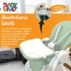 Baby Vivo Design Kinderhochstuhl aus Kunststoff - Tippy in Produktbild-Vorschau 3