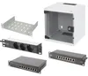 DIGITUS Netzwerk-Set 254 mm (10") - 6HE,  312 x 300 mm (B x Produktbild-Vorschau 12