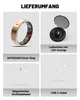 2026 New Smart Ring, RoseGold Gr. 8. Waterproof Fitness Produktbild-Vorschau 2