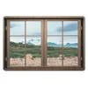 MuchoWow® Mauspad Mousepad Aussicht - Felsen - Berg 27x18 Produktbild-Vorschau 1