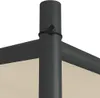 Pavillon Beige 4x4 m 180 g/m² tissu et acier Voir les images du produit 6