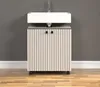 Calicosy - Mobile sottolavabo con ruote 2 ante L60 cm - Anteprima dell’immagine prodotto 6