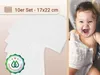 Windel Musselin Handtuch für Babys 5pcs Produktbild-Vorschau 7