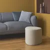 sweeek - Hocker in Kieselsteinform mit Stoffbezug  - Beige Produktbild-Vorschau 8