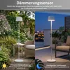 LED Solar Stehleuchte Outdoor dimmbar mit Dämmerungssensor Produktbild-Vorschau 3