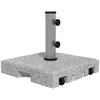 Outsunny Sonnenschirmständer aus Granit 28kg Produktbild-Vorschau 1