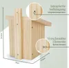 WILDLIFE HOME Nistkasten für Hausrotschwanz, Rotkehlchen Produktbild-Vorschau 5
