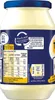 A close-up of a jar of mayonnaise, focusing on the nutritional information and recycling instructions. Produktbild-Vorschau