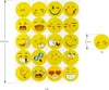 Oblique Unique 200 Smiley Sticker Set Aufkleber Mix Produktbild-Vorschau 2
