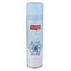 A spray can with Christmas-themed decorations. Produktbild-Vorschau