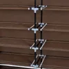 vidaXL Látkový botník s krytom 115 x 28 x 110 cm Hnedý Náhľad obrázku produktu 6