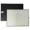 A black pre-filter and a white HEPA filter are shown side-by-side. Produktbild-Vorschau