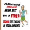 vianmo Holzschild 12x18 cm ich befinde mich im Ruhestand Produktbild-Vorschau 1