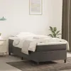 Struttura letto senza materasso grigio scuro 80x200 cm in Anteprima dell’immagine prodotto 2