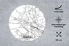 MuchoWow® Mauspad Mousepad Karte - Fürth - Stadtplan 20x20 Produktbild-Vorschau 2