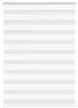 vidaXL Doppelrollo Weiß 95x100 cm Stoffbreite 90,9 cm Produktbild-Vorschau 8