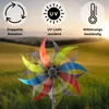 Großes Windrad 186 cm, wetterfeste Frühlings Gartendeko in Produktbild-Vorschau 2