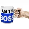 XXL Tasse "I am the Boss" aus Steingut Produktbild-Vorschau 4