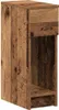 vidaXL Comodino con cassetto in legno vecchio 20x36x60 cm Anteprima dell’immagine prodotto 2