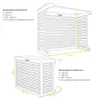 DECOCLIM Boîtier de protection en aluminium RAL7016 taille Voir les images du produit 2