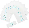A fan of white lifting patches with blue arrows, arranged on a white background. Náhled obrázku produktu