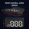 Multifunkční HUD Head-Up Display s GPS kabelem – rychlost, Náhled obrázku produktu 7