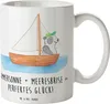 Mr. & Mrs. Panda Kaffeebecher Sommer Meer Glück - Weiß - Produktbild-Vorschau 1