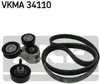 SKF Keilrippenriemensatz für Ford C-Max Focus Produktbild-Vorschau 1