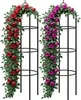 GARDEBRUK® 2x Rosensäule 200x40cm Metall Stabil Wetterfest Produktbild-Vorschau 1