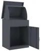 vidaXL Boîte à colis avec rangement Anthracite 47,5 x 38 x Voir les images du produit 4