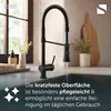 79156U CORNWALL Spiralfeder Spültischarmatur, Schwarz matt Produktbild-Vorschau 4