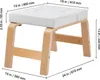 VEVOR Yoga Kopfstandbank Inversionsstuhl 136 kg Tragkraft Produktbild-Vorschau 7