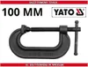 Yato YT-6422 Klemme C Klemme 10 cm Schwarz Produktbild-Vorschau 3