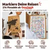 Houten wereldkaart voor aan de muur – 3D houten Productafbeelding-voorbeeld 13