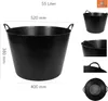 Seau flexible, panier polyvalent, mangeoire 55 litres Voir les images du produit 1