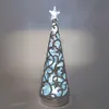 LED Deko Pyramide Baum EISKRISTALL Ranken H 30cm aus Acryl Produktbild-Vorschau 5
