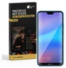 A product box for a screen protector is shown next to a smartphone. Produktbild-Vorschau