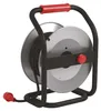 Venkovní prodlužovací kabel na bubnu 25 m / 4 zásuvky / černý / guma / 230 V / 1,5 mm2 Náhled obrázku produktu